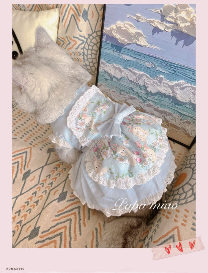 18 Pet maid floral skirt