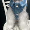 4 Pet summer thin denim vest